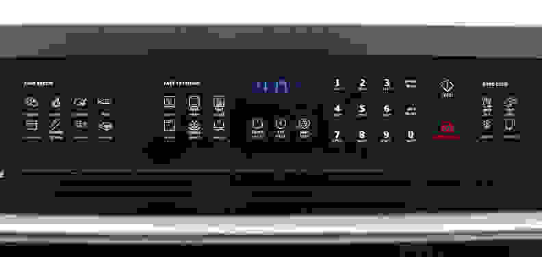 The Electrolux EW30SO60QS features a Wave-Touch control panel.