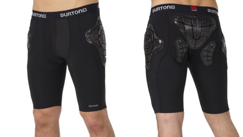 Your tailbone will thank you for wearing these impact-absorbing shorts.