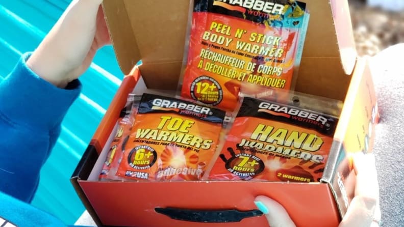 These inexpensive toe and hand warmers are key on cold days.