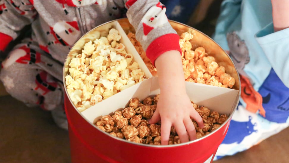 Holiday popcorn tins for eating and gifting Reviewed