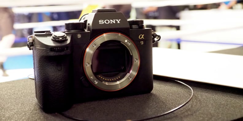 The A9 doesn't look that much different from the A7 cameras that preceded it, but it's a much more refined camera.