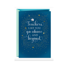 Product image of You Go Above and Beyond Thank-You Card for Teacher