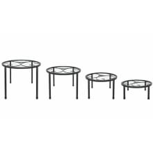 Product image of 4-Pack Metal Plant Stand for Outdoor Indoor Plants