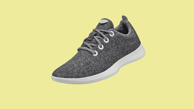 grey sneakers