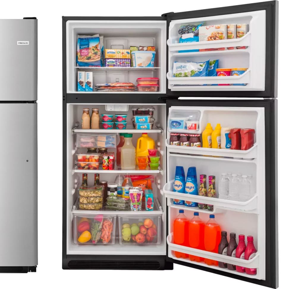 GE Profile refrigerator is a top-freezer model that's energy-efficient -  CNET