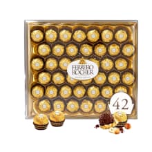 Product image of Ferrero Rocher 42-Count Milk Chocolate Hazelnut Set