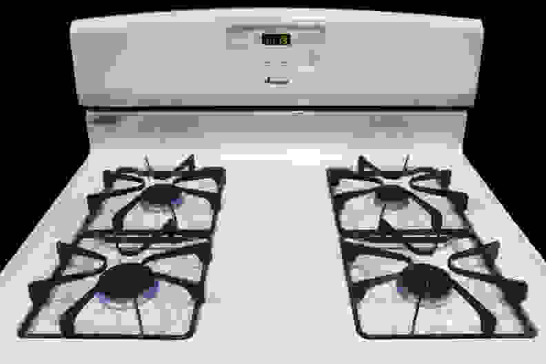 The Amana AGR5630BDW rangetop