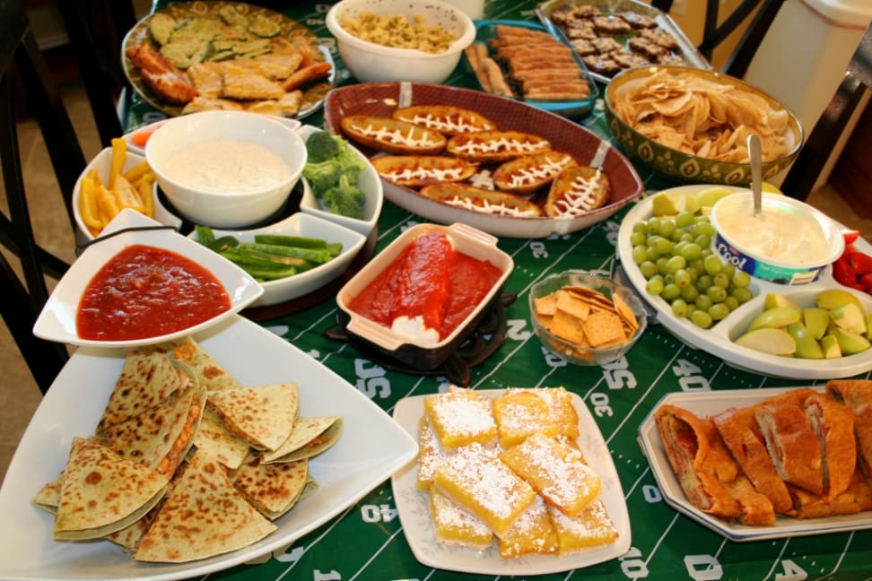 Football party food