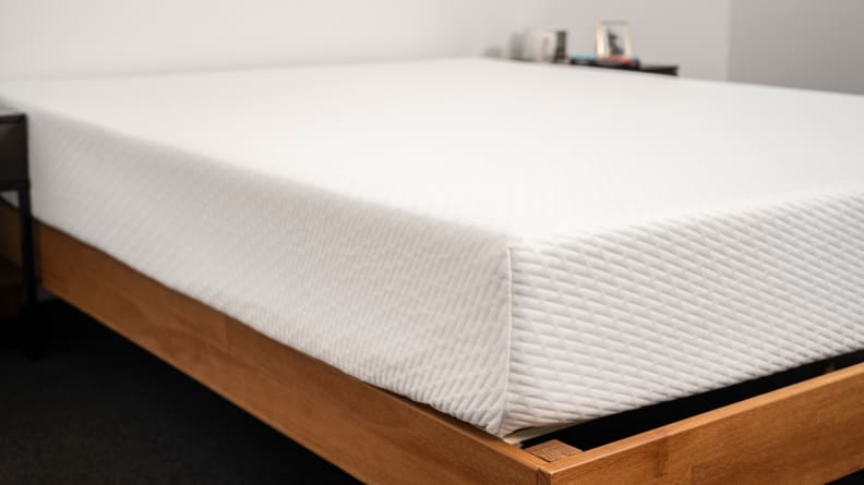 The Tuft & Needle Original mattress on a bed frame