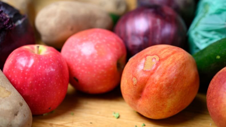 Because of Imperfect Foods, these scarred, organic nectarines became available at a lower price.