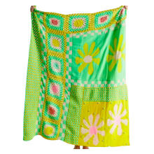 Product image of Urban Outfitters Granny Flower Crochet Throw Blanket