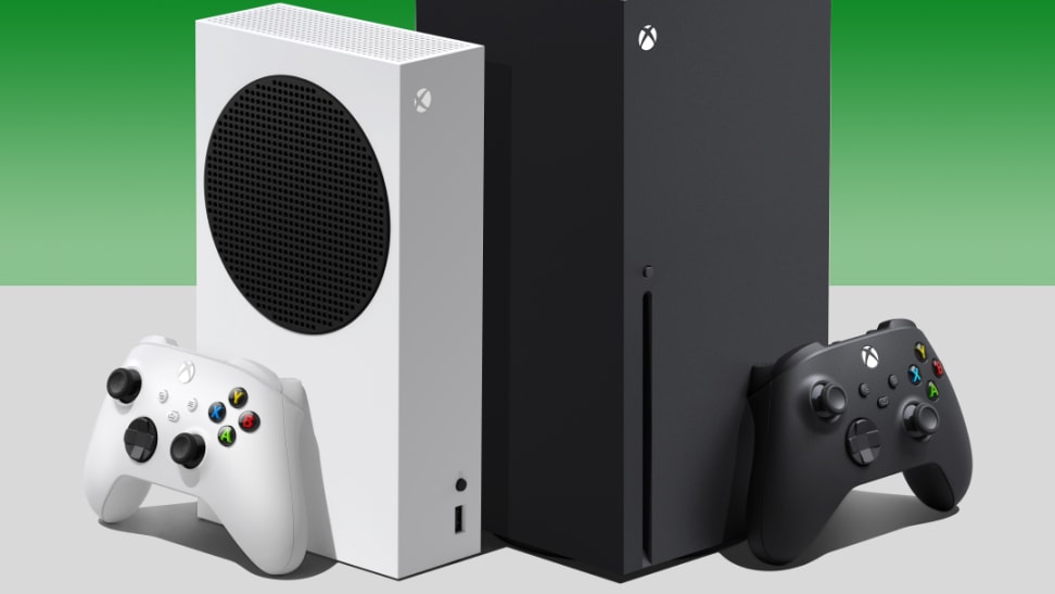 Xbox Series S和Xbox Series X是并排的