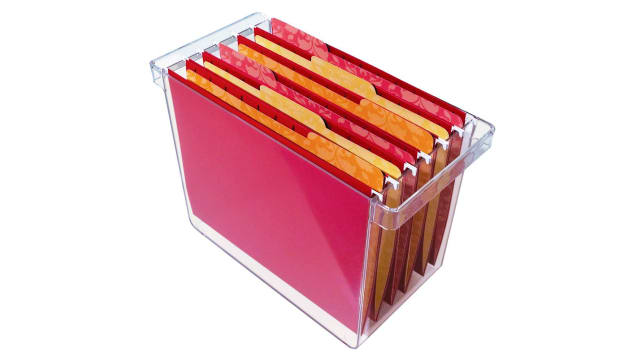 STORi Plastic Hanging File Organizer
