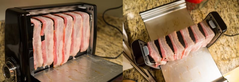 Nostalgia BCN6BK Bacon Express Crispy Grill Black - Tested