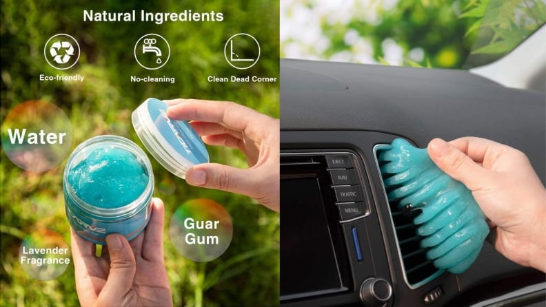 Cleaning Gel Reusable Auto Dust Cleaning Mud Aloe Gel Car