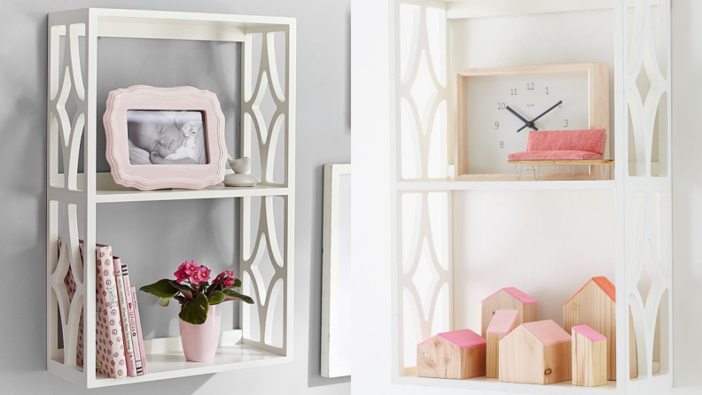 Pottery Barn Kids decorator shelf