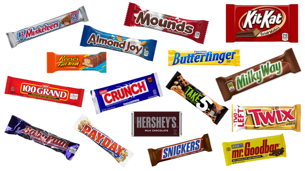 popular candy bars best candy bars