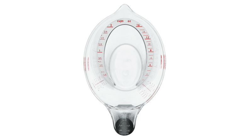 left handed measuring cup