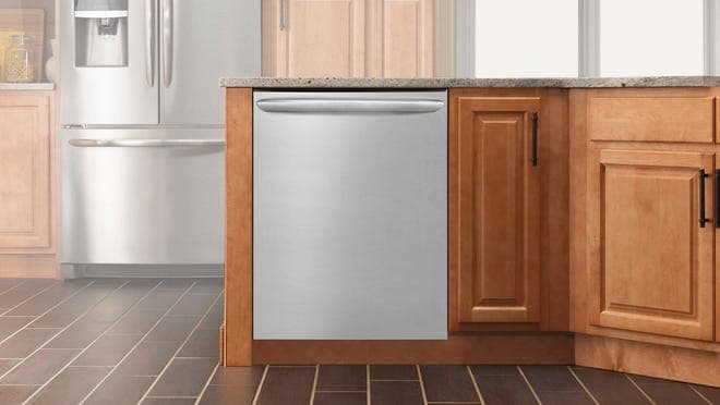 stainless steel dishwasher