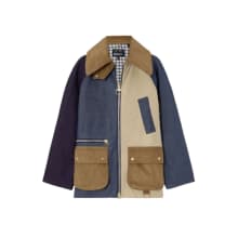 Product image of Barbour Gunnerside paneled cotton-canvas, denim and corduroy jacket
