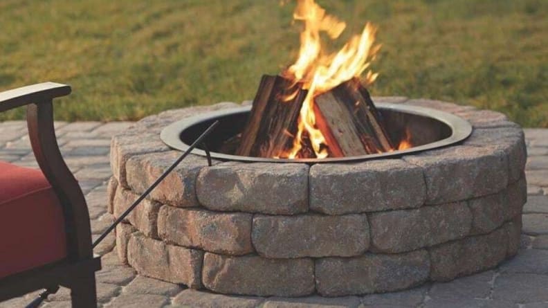 There's no easier way to build a beautiful fire pit.