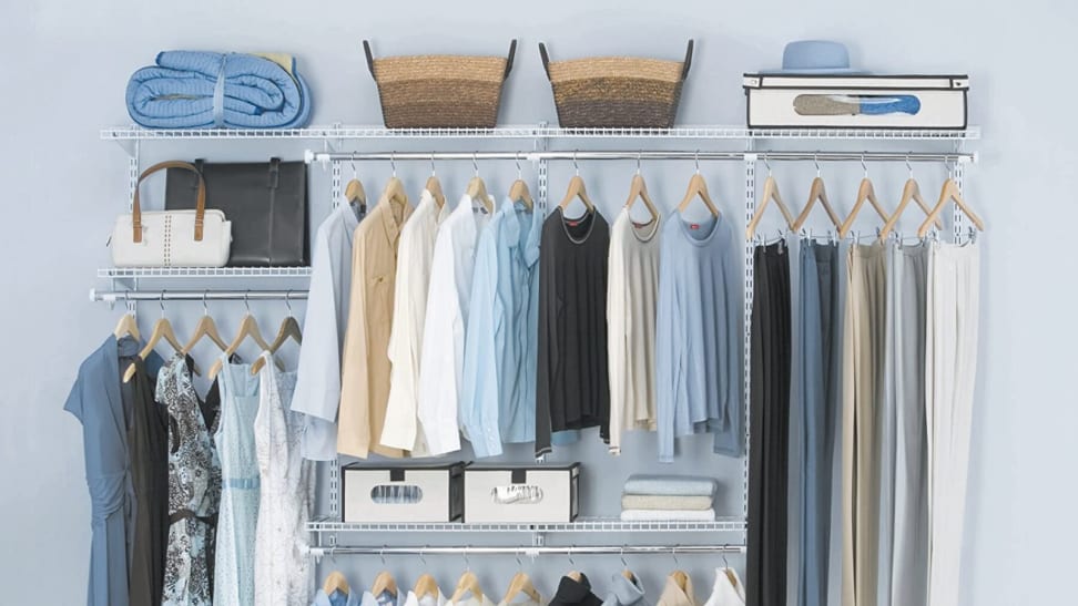 My walk-in closet system cost less than a pair of pants