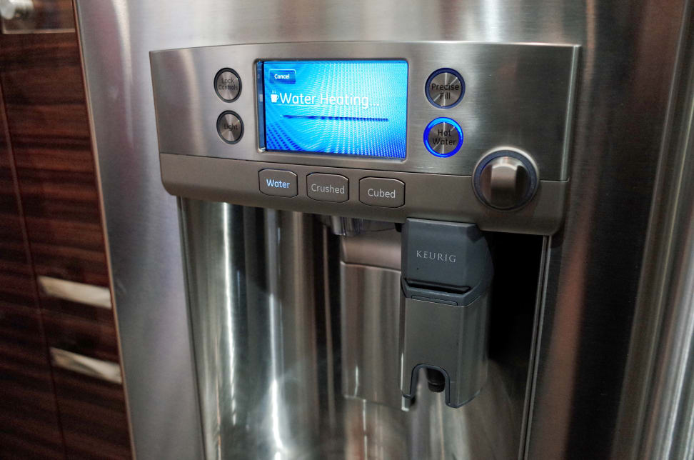 GE Café CFE28USHSS Coffee Fridge First Impressions Review Reviewed