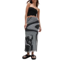 Product image of Topshop Marble Pattern Midi Skirt