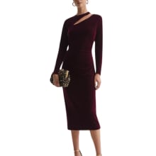 Product image of Reiss Macey Long Sleeve Bodycon Dress