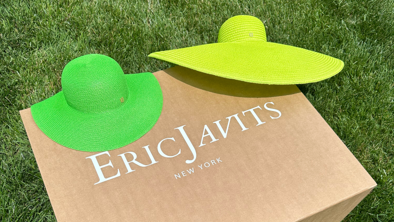 Eric Javits Review: Are the oversized raffia hats worth the cost ...