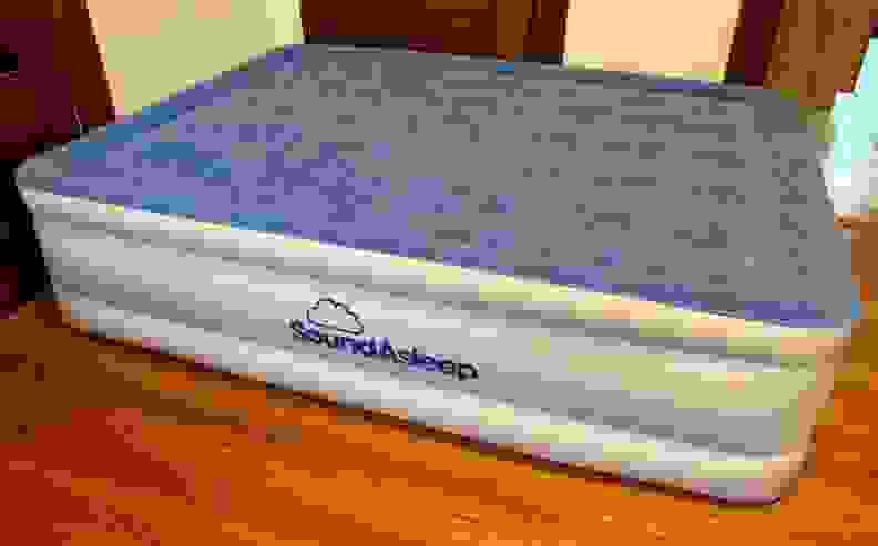 inflated soundasleep mattress