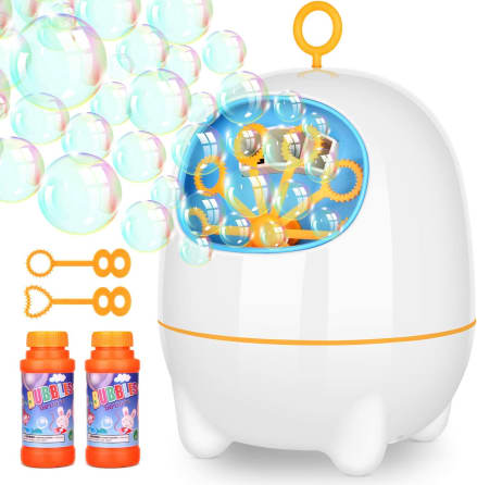 5 Liters of Soap Bubble Solution Outdoor Toy Family Fun Details about   Bubble Maker 4 holes 