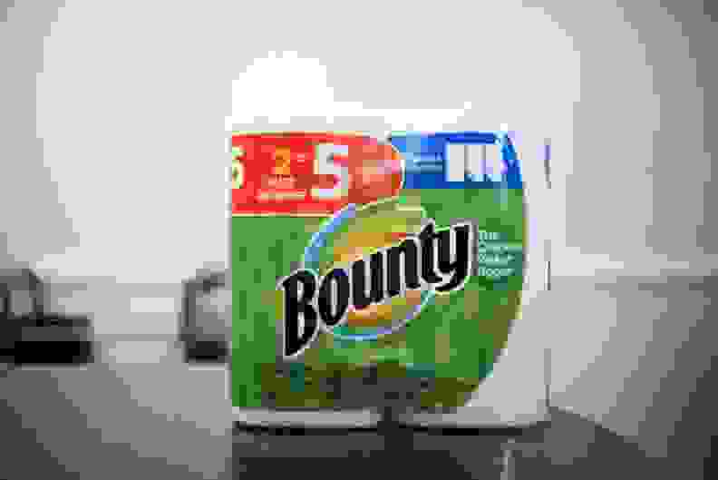 Bounty纸巾是最好的纸巾