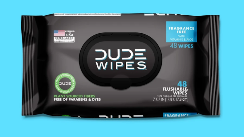 Be kind to your behind with these oversized bathroom wipes.