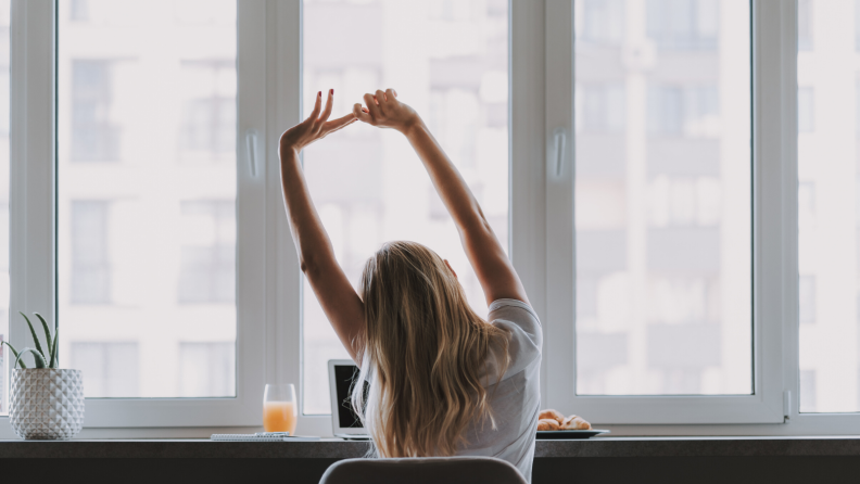 Desk stretch