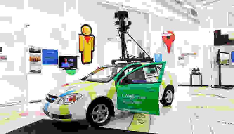 Google's Street View car