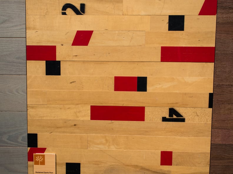 Stikwood Gym Floor Paneling