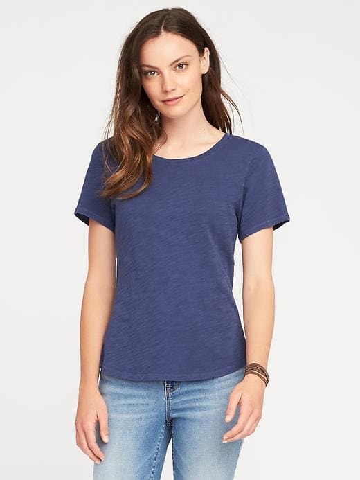 A blue T-shirt from Old Navy
