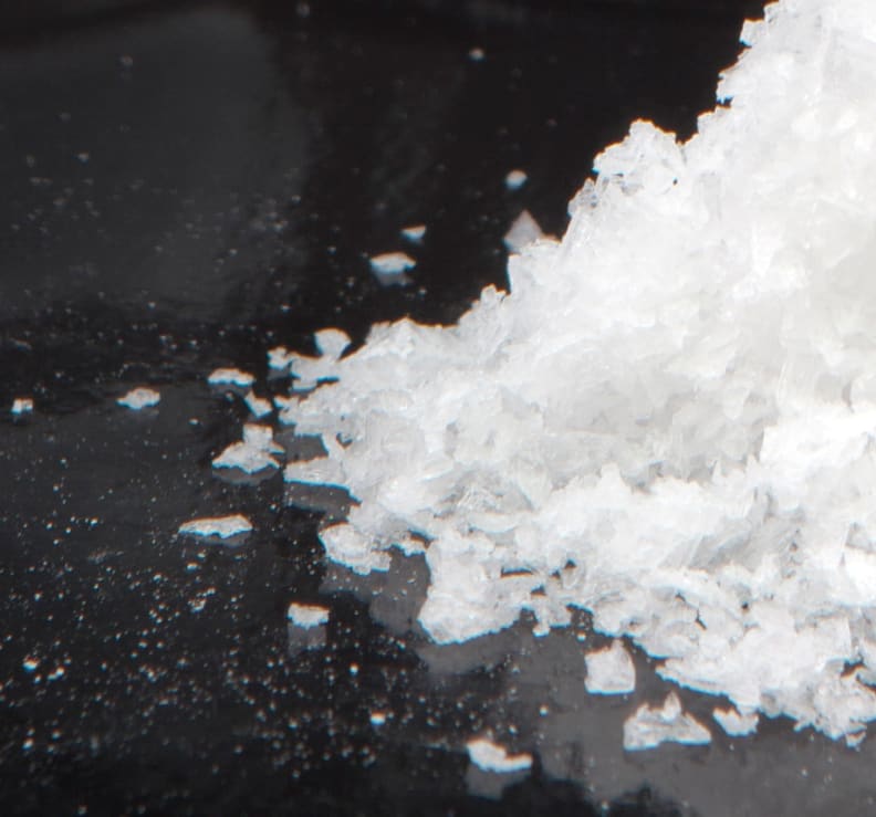 Flake Salt Closeup
