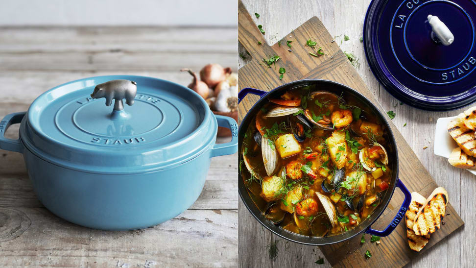 This Staub Dutch oven is at its lowest price—just in time for wedding season