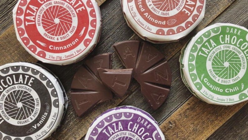 Taza Chocolate is known for its Mexicano chocolate discs.