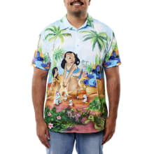 Product image of Loungefly Lilo & Stitch Beach Scene Unisex Camp Shirt