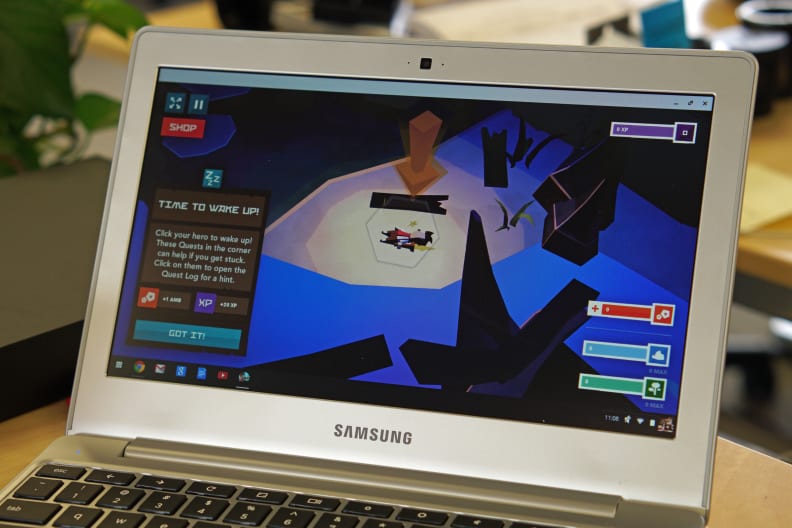 If there's a game in the Chrome web store, you'll be able to play it on a Chromebook.