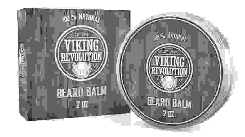 This beard balm will help soften and straighten unruly hair.