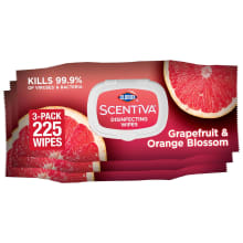 Product image of Clorox Scentiva Wipes Grapefruit
