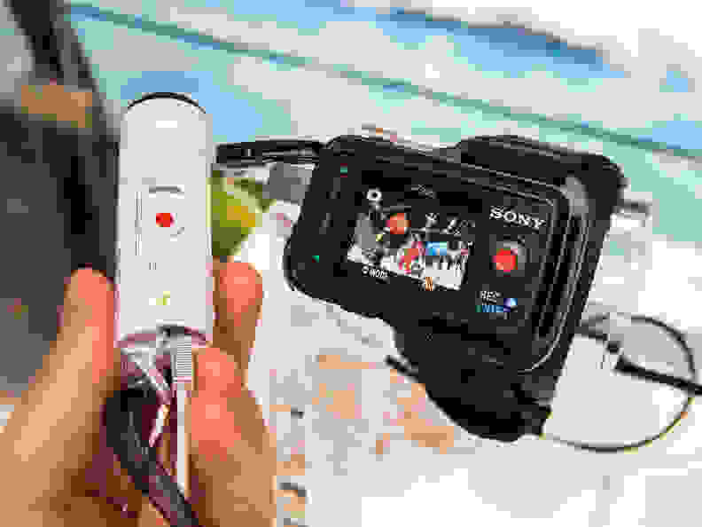 The Action Cam Mini and live view remote make a powerful pair.