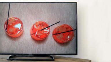 The Panasonic AS530U from the front