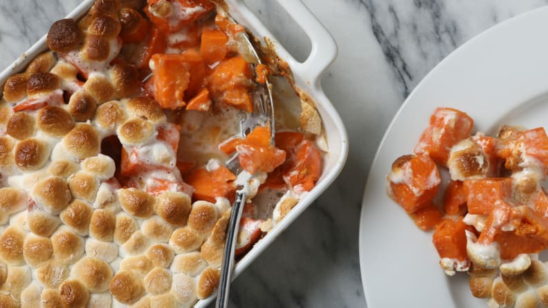How to make sweet potatoes casserole