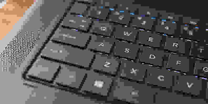 HP Spectre X360 15-inch keyboard