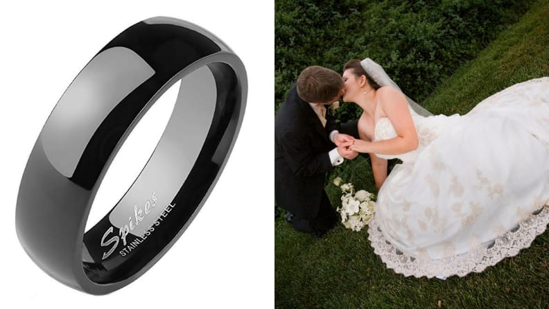 An inexpensive ring available on Amazon